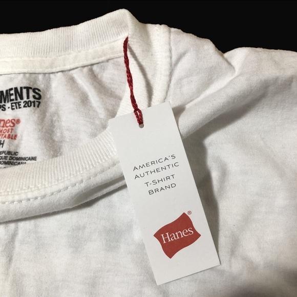 Vetements Hanes Printemps ETE 2017 T shirt tshirt - Picture 6 of 8